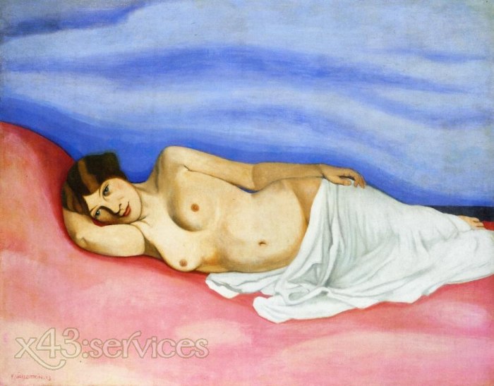 Felix Vallotton - Akt im Bett - Nude in Bed